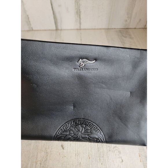 Yueskangaroo clutch faux leather purse bag small women's - Picture 5 of 12